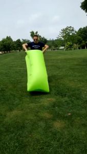 Inflatable Sofa waterproof Portable Outdoor Beach Air Sofa Inflatable bed air Lazy sofa lounge bed sleeping bed 充气 沙发 懒人