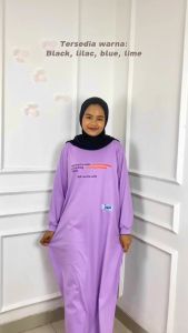 Gamis Kaos Dewasa Jumbo Anggun & Dress Wanita Untuk Sehari-hari