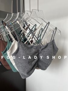 Summer Yoga Sports Bra Top Pilates Vest Strapless Backless Design Womens Fitness Tank Top Breathable Moisture Wicking