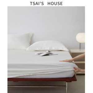 Authentic A-Class 60-Strand Lanci Silk Bedding Three-Piece Set Extra-Height Pure Color Lyocell Naked Sleep Comforter Cover Pillowcase