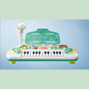 Đồ Chơi Đàn Piano Hình Thỏ Hình Các Con Vật Có Nhạc Phát Ánh Sáng Kèm Tiếng Kêu Các Con Vật Cho Bé - Shopcuabebb