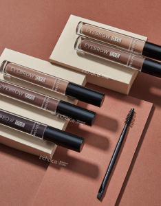 Eyebrow Gel with Makeup Brush Waterproof 24HR Long lasting Matte Natural Finish Tinted Brow Gel