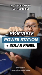 350W Portable Power Station 109600mAh Large Capacity Outdoor Solar Powerbank Solar Generator 220V Fast Charge Portable Solar Generator Storage Emergency Power With Solar Charging Board DC/AC External Battery Support USB Port Charging