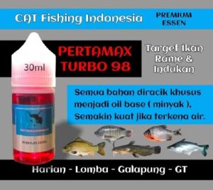 Essen ikan mas PERTAMAX TURBO semua jenis ikan target indukan 30 mil