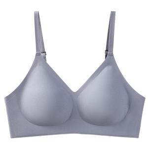 YOUKESHU | Soft Support Push-up Minimizer Comfortable Seamless Breathable Underwire-free Bra