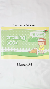 Dodo Buku Gambar A4 [1 Pack/10 Buku Gambar / 8 Lembar]