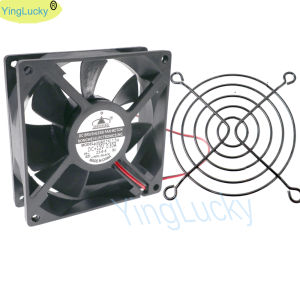 DC 12V 80mm small fan with net for arcade game machine coin operated vending machine