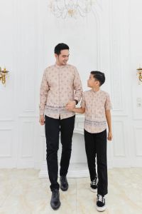 sarimbit Inayah series (kemeja cowok) top seller bahan poliester printing digital