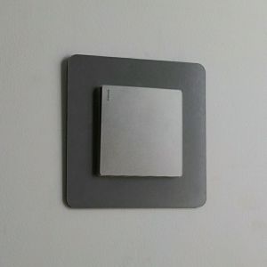 Modern Pure Color Switch Cover Decorative Frame Protective Sleeve Wall Sticker Simple Home Decor Adhesive Patch for Switch