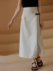 สูง เอว ไม่เท่ากัน Knight หนัง Mini กระโปรง ปกปิดการเดินทางเนื้อ กระโปรง ผู้หญิง แฟชั่น ฤดูใบไม้ผลิ ฤดูร้อน ผ้าฝ้าย Lenzing Fiber