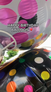 Happy Birthday Printing Foil Balloon 18 inch designed Baby Kids Birthday Theme Party decor decoration Foil balloons