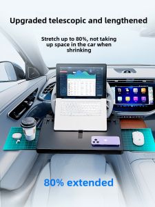 HELLOLEIBOO | Foldable Car Dashboard Table Adjustable Angle Rising Design Suitable For Mercedes BMW Audi Xiaomi Perfect For Driver Position