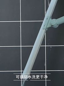 52cm Magic Broom Sweeper Silicone Floor Scraper Retractable Floor Wiper Mop DualUse For Bathroom Toilet