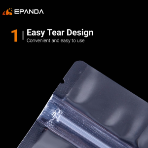 50pcs Transparent Zip Lock Food Bag Beg Zip Makanan Plastic Cookies Packaging Beg Plastik Resealable