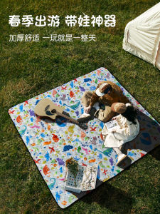 Thảm Cắm Trại Ngoài Trời Dày Di Động Siêu Âm Xuân Đi Cắm Trại Thảm Cỏ Thảm Lót Trong Nhà Thảm Lót Sàn Cắm Trại