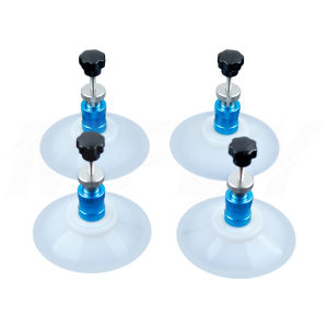 4PCS new valve type LCD TV screen suction device silicone suction cup disassembly and maintenance tool pneumatic suction cup