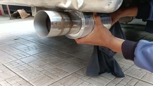 Savinta Knalpot Racing Mobil Manual Matic PLGv1 Stainles Suara Bass Empuk Adem