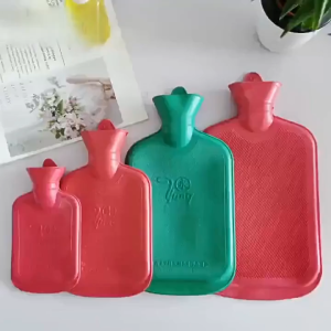 Hot Water Bag Compress Hot Rubber Bag Reusable 1L Hot Water Bag with Covers