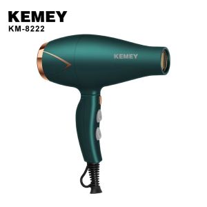 Kemei KM-8222 hộ gia đình nhỏ gọn máy sấy tóc nóng và lạnh kết hợp máy sấy tóc nóng và lạnh cân bằng làm không hại máy sấy tóc