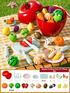 TEMiTANGMI | Realistic Pretend Play Kitchen Toy  Birthday Gift