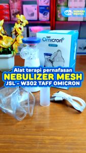 Alat Nebulizer Ultrasonic Taff Omicron MY-520A & JSL-W302 Mesh Nebulizer - Alat Terapi Pernapasan Ultrasonic Inhale Nebulizer