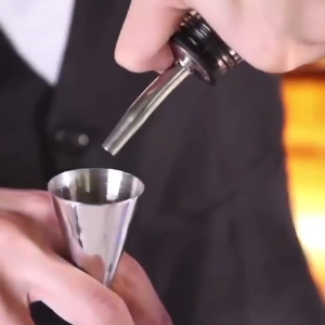 Vòi lắp chai rót rươu inox 304 pourer bắt đầu chai siro rượu vang có nắp bịt-NIEVE