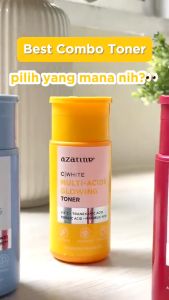 AZARINE C White Multi Acids Glowing Toner 90ml | For Brighter Glowing Skin | Toner Wajah Glowing