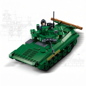 Sluban | Remote Control Movable Military Tank Model