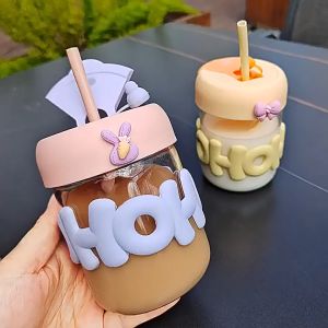 Gelas Minum Kaca Aesthetic & Elegan