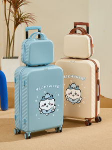 Multifunctional Graffiti Luggage Fashionable Travel Suitcase for Men And Women Large Capacity Student Pull Rod Boarding Password Box