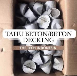 Tahu Beton Decking Siap Pakai 30mm 3cm KAWAT Tahu Beton BOX Isi 100pcs K500 untuk Struktur Beton dan Kolom Eksposedesuai