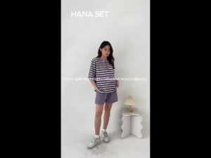 Miumi Collection HANA SET - ONE SET WANITA - SETELAN WANITA SALUR