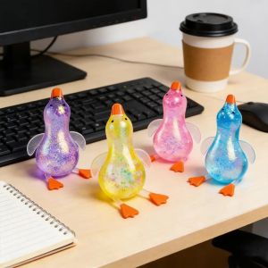 Roasted Duck Maltose Stress Relief Toy blind box Cute Colorful Bun Toy Slow Rising Fidget Toy for Adults Anti-Anxiety Gifts