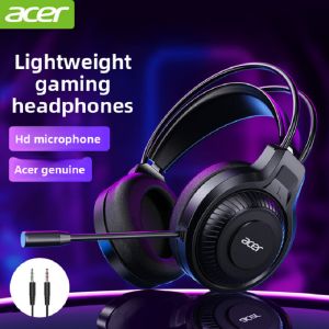 Acer | Acer Gaming Headset Gamer 7.1 Stereo Virtual Surround Bass Earphone Headphone with Mic LED Light for Computer PC Gamer OHW303