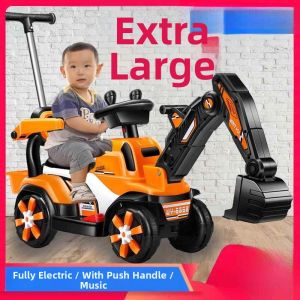 LIWAN | Ridable Excavator Toy for Kids Electric