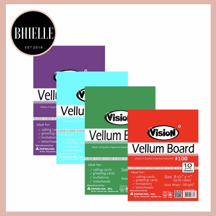 Vision Vellum Board Paper 10sheets Per Pack Lazada PH vision-vellum-board-paper-10sheets-per-pack-lazada-ph