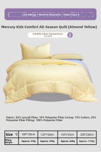 MERCURY Kids | Low Sensitivity Cooling Summer Blanket