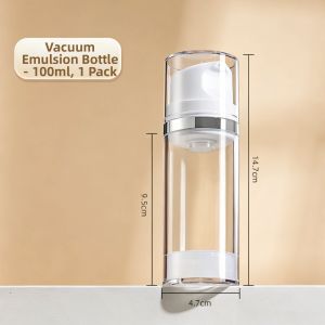 maitian | Wide Mouth Travel Portable Press-Type Vacuum Bottle for Skincare