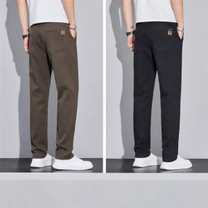 Mark Fairwhale | American Style Casual Straight Pants Loose Fit Drapey Trousers