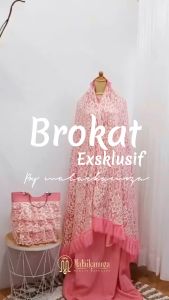 Malaika Mukena Brukat Mewah Exclusive Series