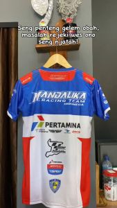 COD Kaos RACING MANDALIKA RACING TEAM Premium Terbaru JERSEY KOAS MANDALIKA RACING TEAM