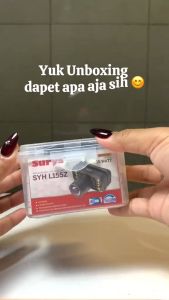 Surya Senter Kepala Zoom SYH L155Z Cahaya Putih Lensa Cembung 15Watt Fast Charging - GARANSI RESMI