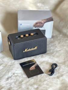 MARSHALII มาแชลลำโพงแท้ ลำโพงมาแชล ลำโพงบลูทูธ ลำโพงเบสหนักๆ ลําโพงบลูทูธเบสหนัก Bluetooth Speakerบลูทูธ 5.3 ระยะการส่งข้อมูล ลำโพงแท้ 25M เชื่อมต่ออุปกรณ์ได้หลายเครื่อง ลำโพงบลูทูธแท้ ลำโพงสำหรับใช้ในบ้าน H280