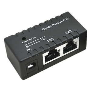 Ethernet POE Injector Splitter DC12-52V 2 Port POE Switch Passive 10/100 Mbps