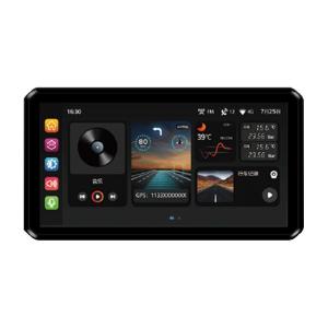 BREAK OUT | Multifunctional Motorcycle Smart Device Integrated Dash Cam Tire Pressure Navigation