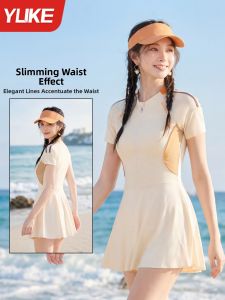 YUKE | UV Protection Shaping Swim Dress Swimwear