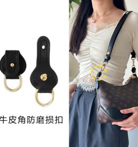 Black Anti-Wear Clasp Accessories for LV Hornbag by BOULOGNE Modified Protection Ring Crossbody Shoulder Strap Clasp