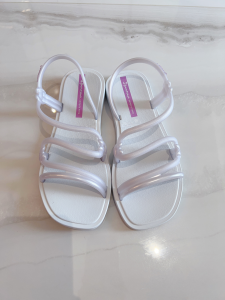 Brazil Gel Shoes Ipanema IPA Inner Size Thin Strap Casual Roman Shoes Color Matching Non Slip Beach Flat Sandals