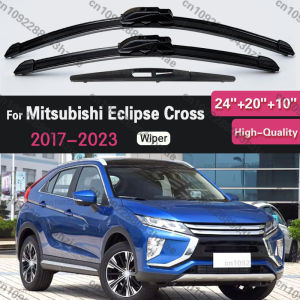 Front Rear Wiper Blades For Mitsubishi Eclipse Cross GK GL YA 2017 - 2026 2022 2021 2020 2019 2018 Windshield Windscreen Brush