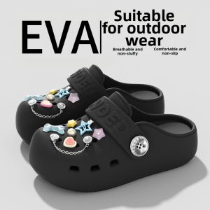 BUYANGSI | Thickened Heel Slip-resistant Vintage Two-wear Sandals